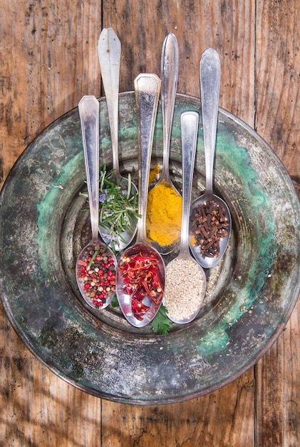 Zbliżenie na przyprawy